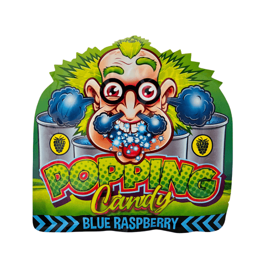 Dr Sour Popping Candy Blue Raspberry 15g