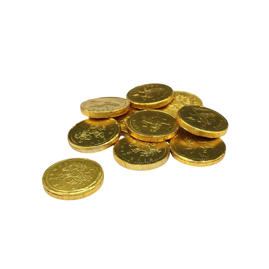 Milk Chocolate Gold Sterling Coins