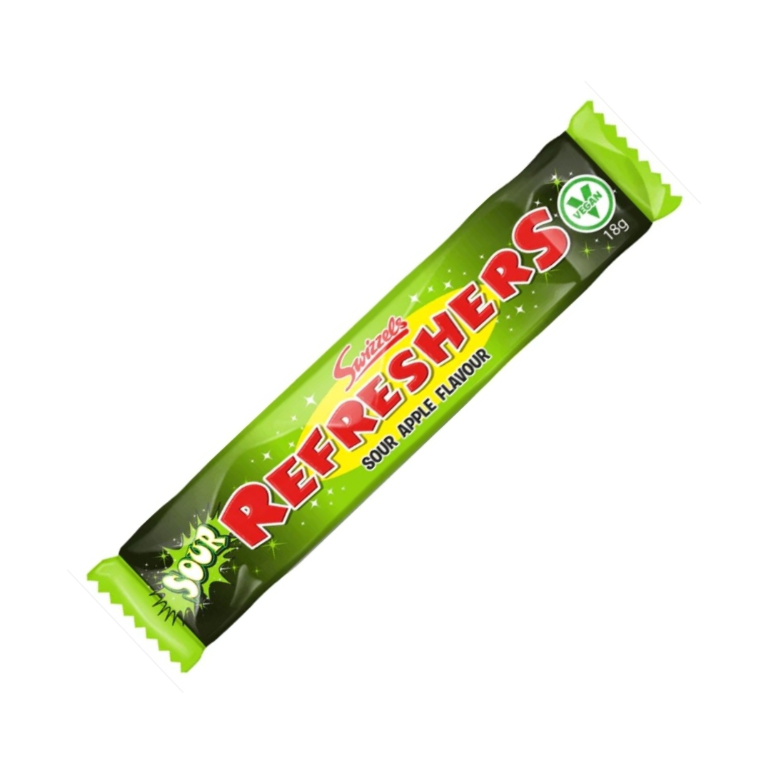 Refreshers Sour Apple Chew Bar Single