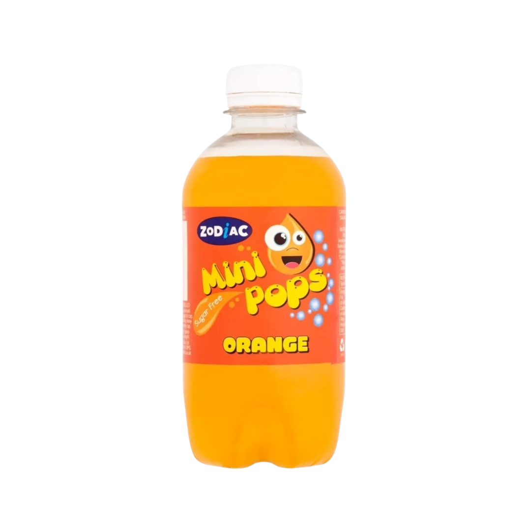 Zodiac Mini Pops Orange Bottles 330ml