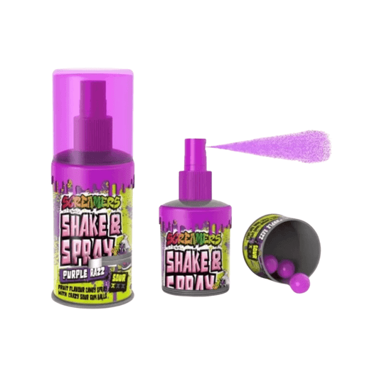 Zed Candy Screamers Purple Raspberry Shake & Spray 60ml