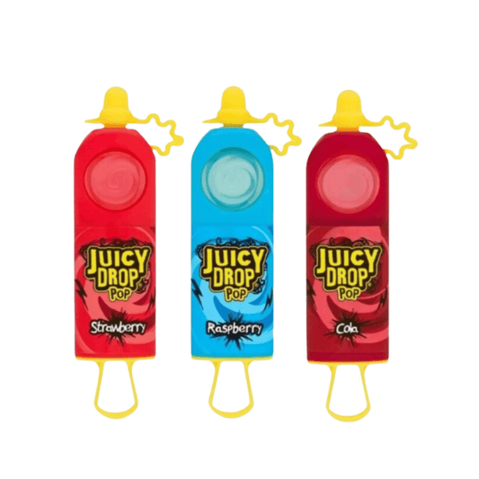 Juicy Drop Pop Lollipop-Sour Gel 26g-Bazooka