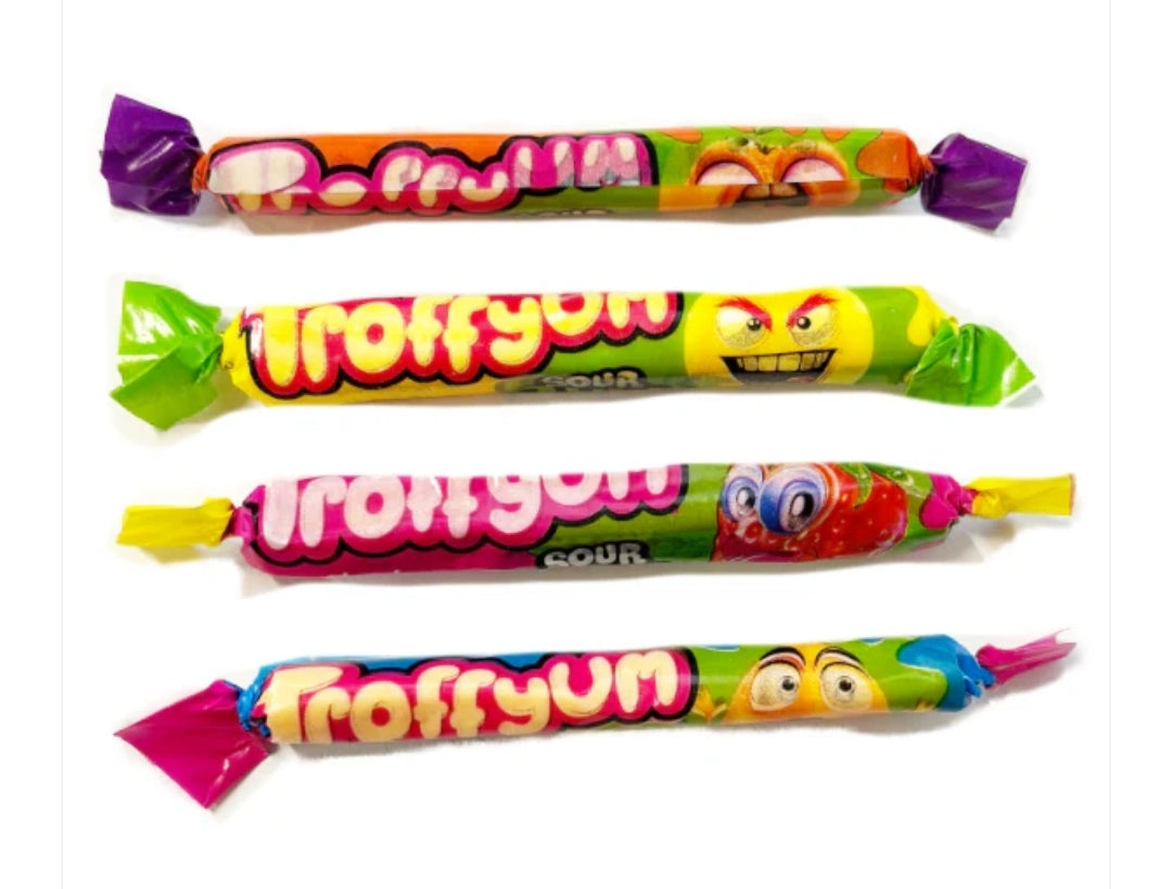 Yummys Sour Candy Fruit Sticks 1kg