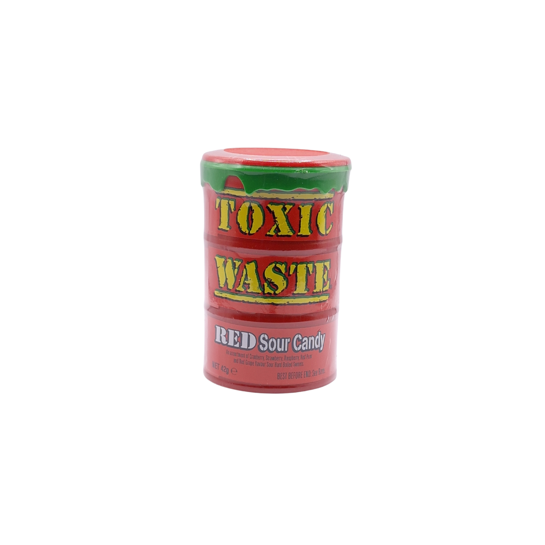 Toxic Waste Red Sour Candy