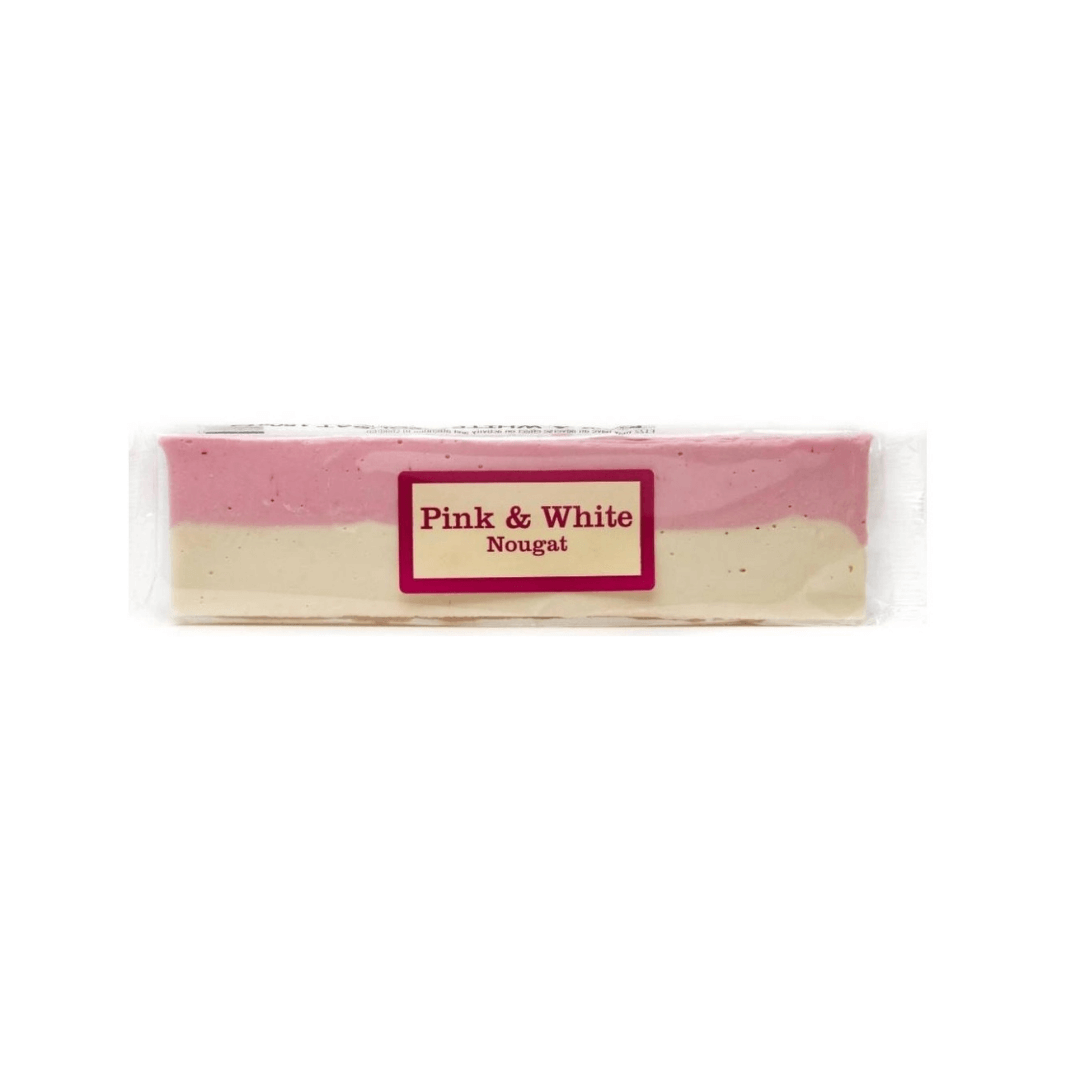 Pink & White Nougat Bar